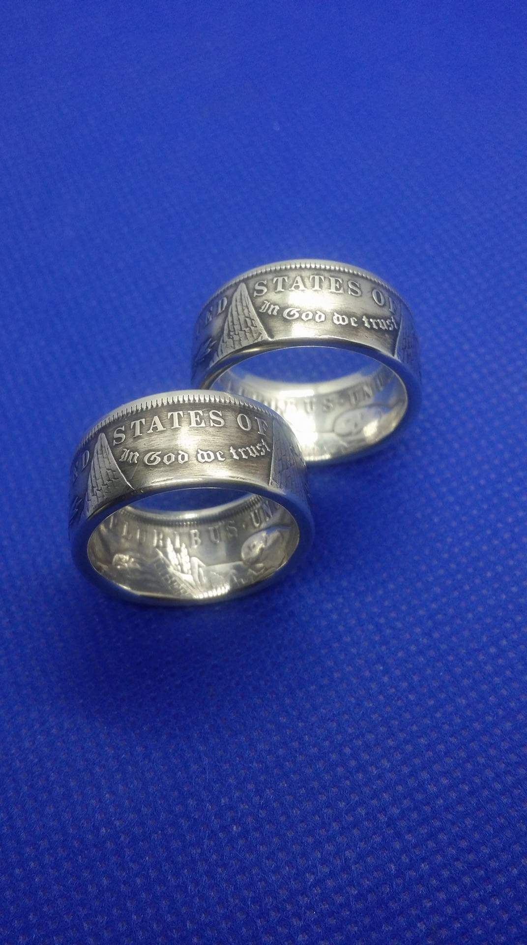 Morgan Silver Dollar Coin Rings. ( 90% Silver ) | The U.S.