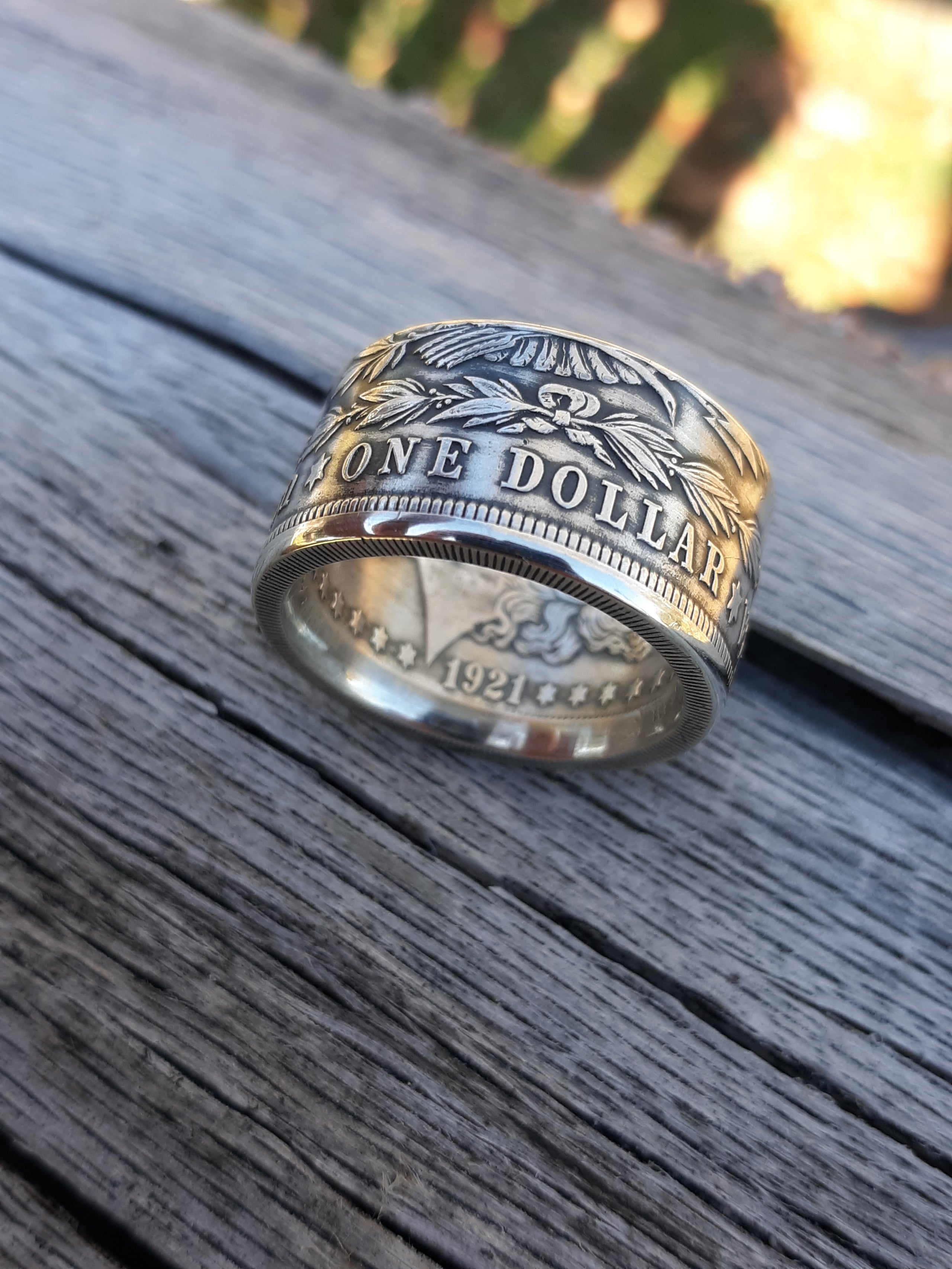Morgan Dollar Coin Ring
