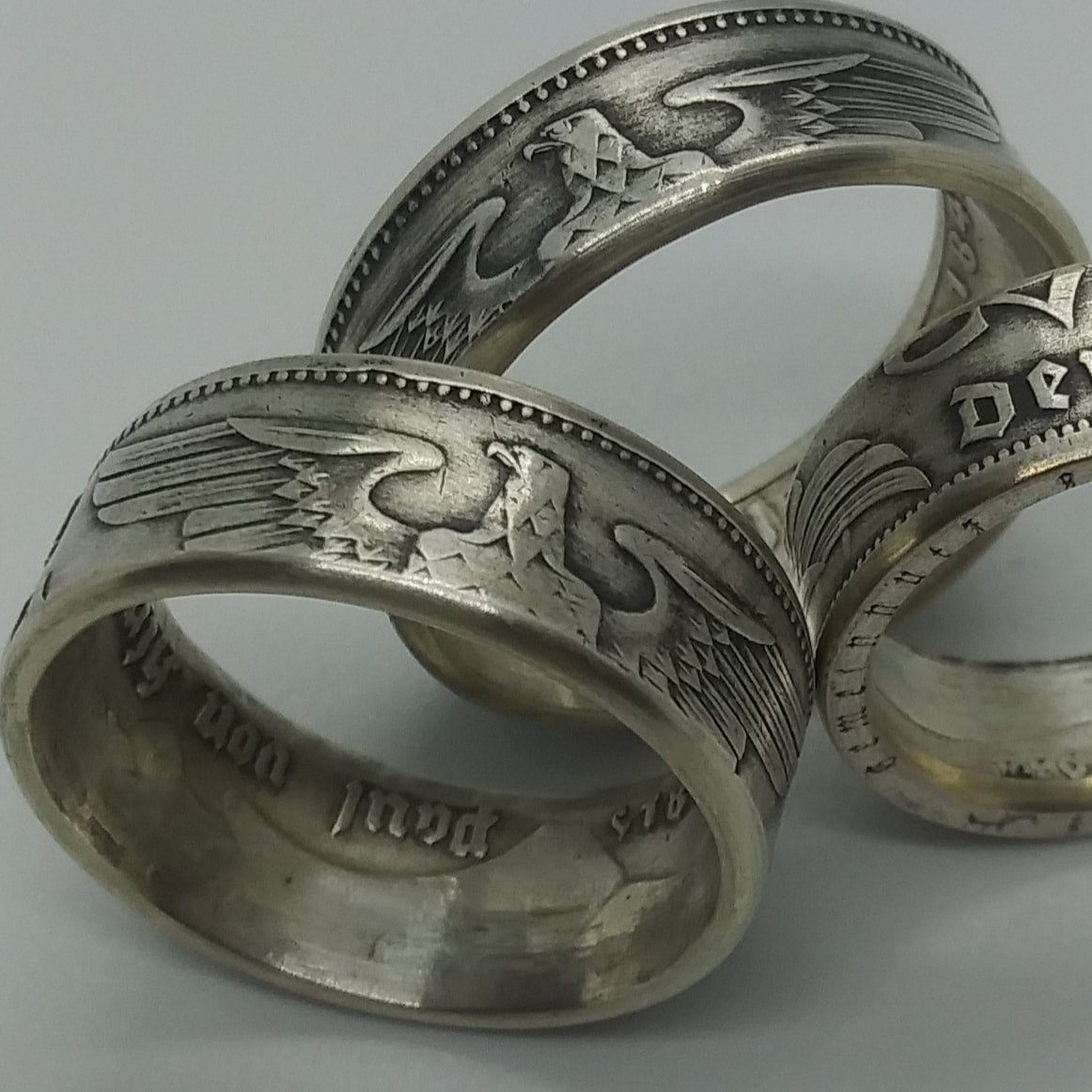 German coin ring on sale