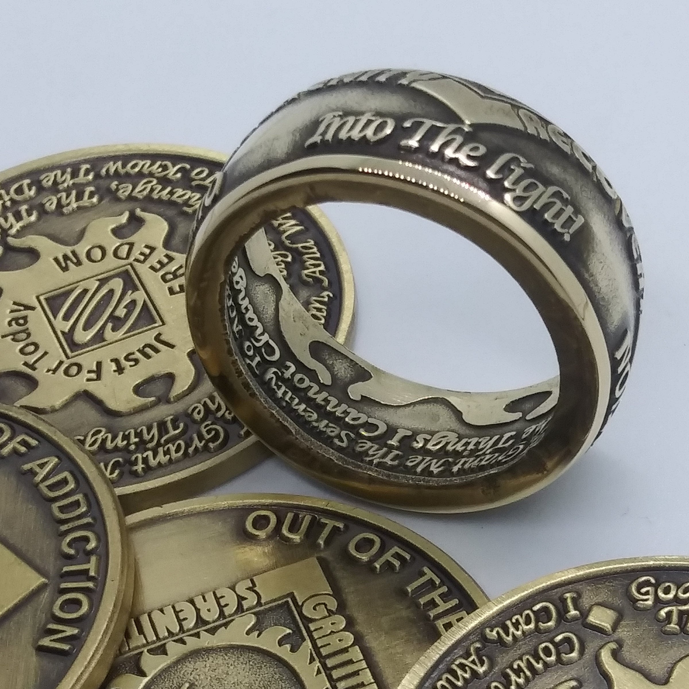 Aa coin ring sale