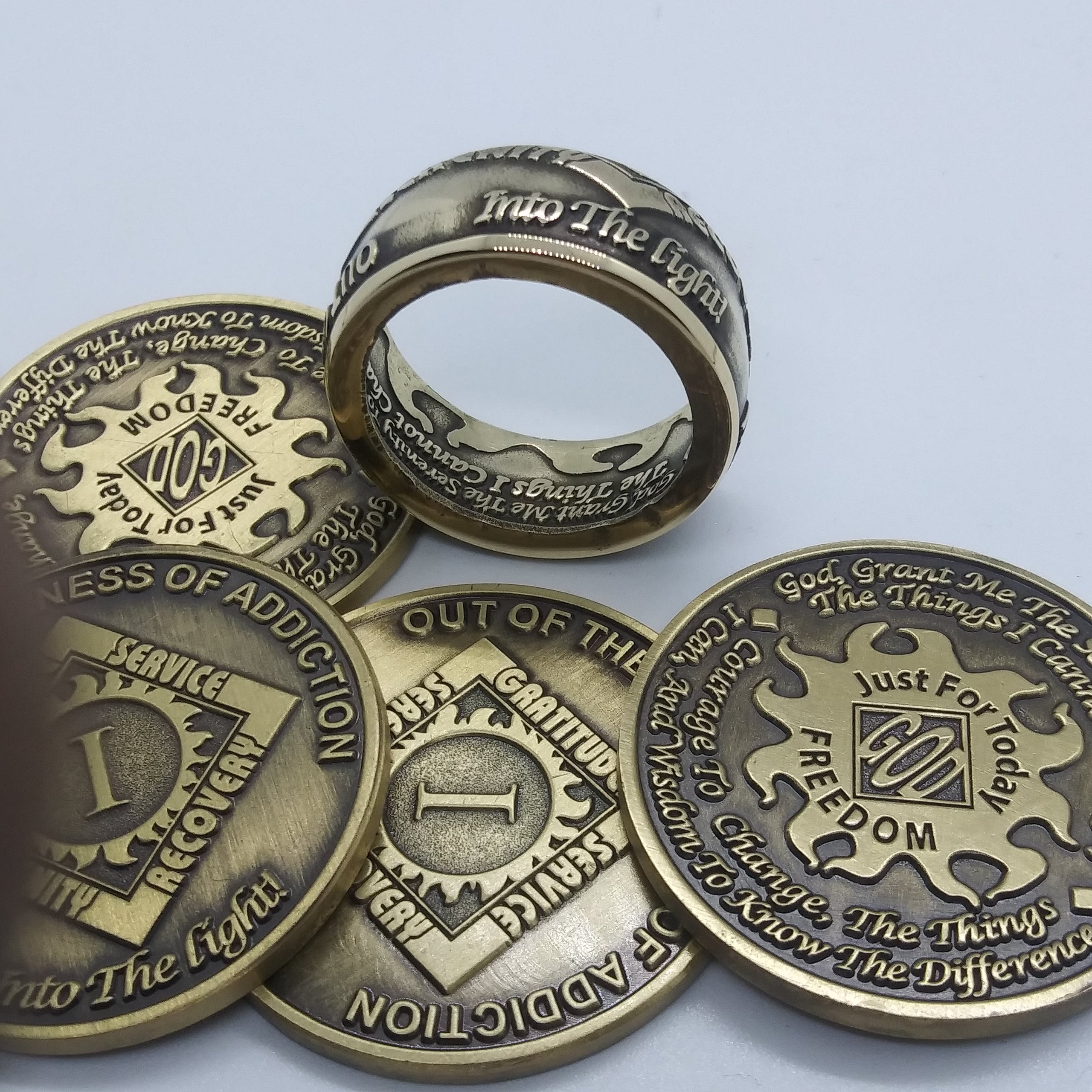 AA and NA Recovery Token Rings The U.S. Coin Works Co